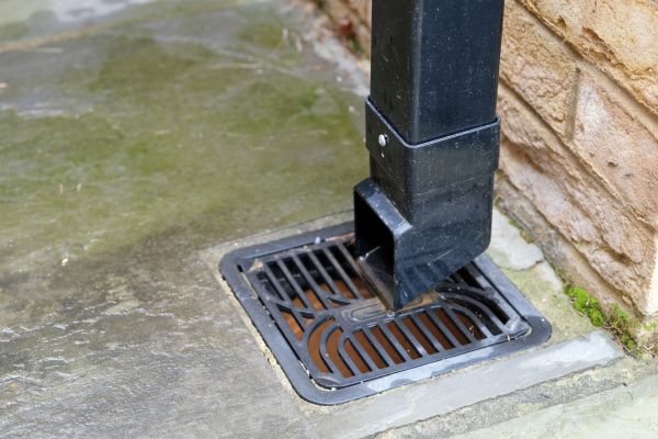 Porch Drainage Installation in Mason