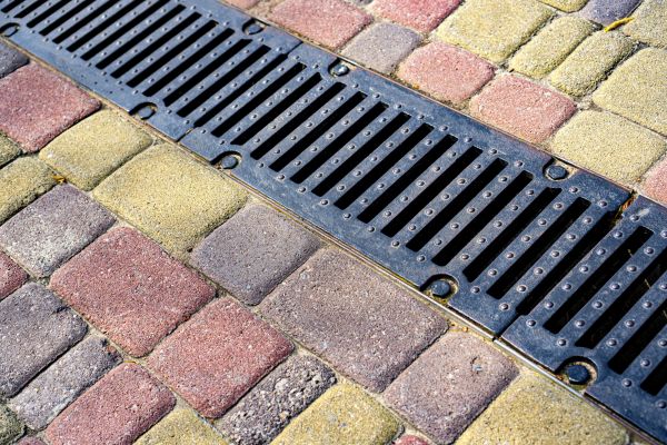 Patio Drainage Installation in Mason
