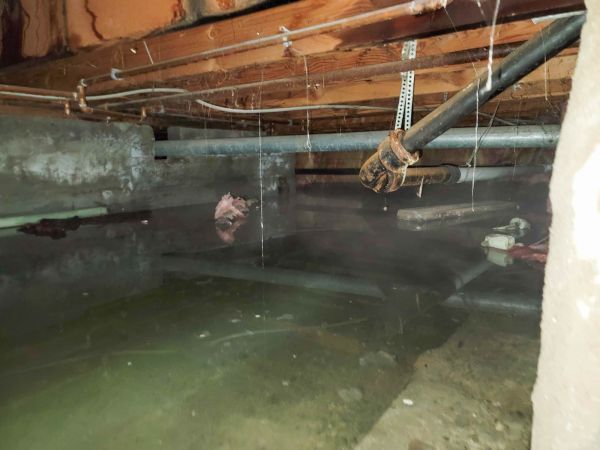 Cost of Crawlspace Drainage in Mason
