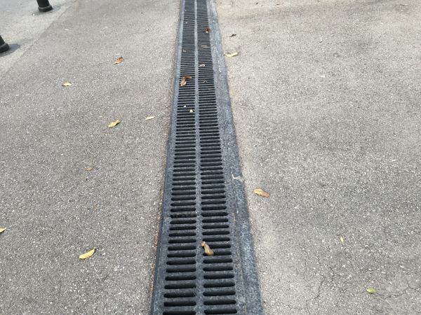 Channel Drain Replacement in Mason