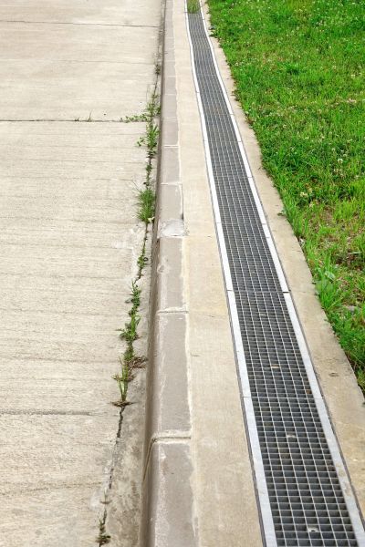 Concrete Drain Installation in Mason
